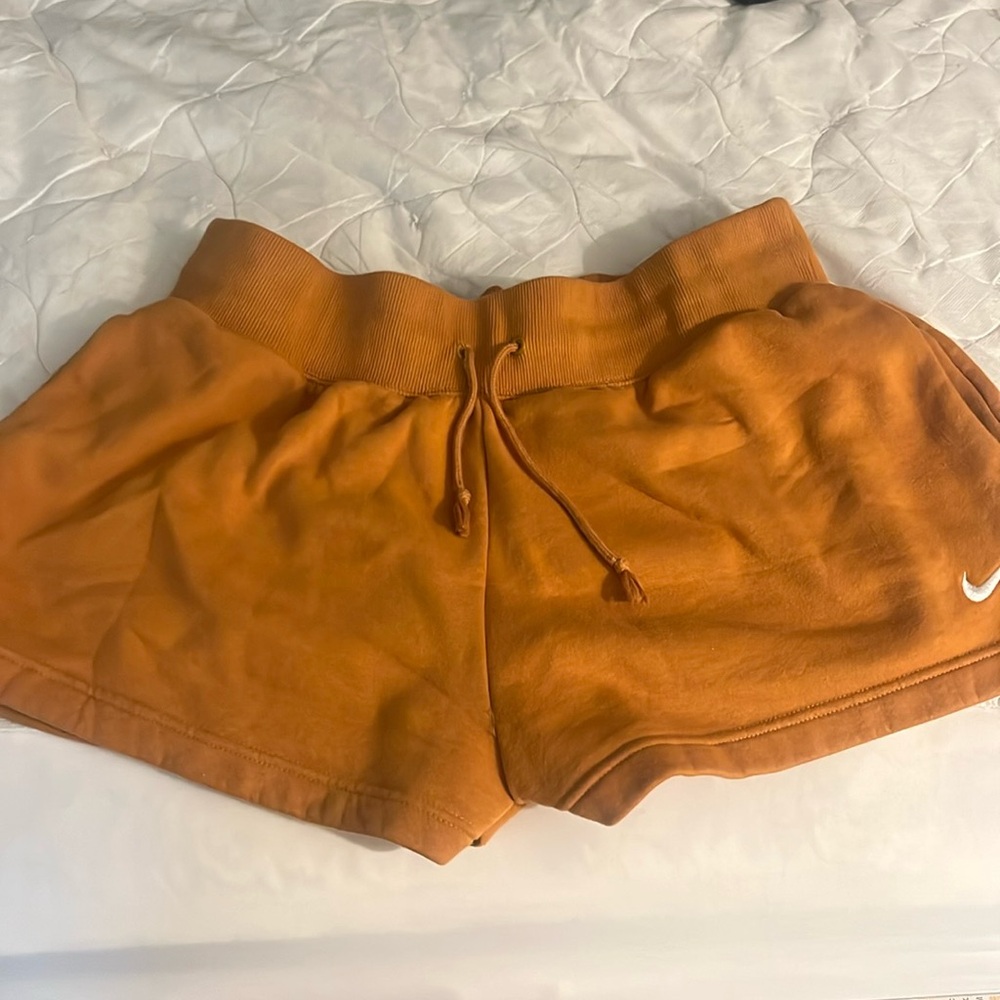 Nike sweat lounge shorts size XL - burnt orange/rust